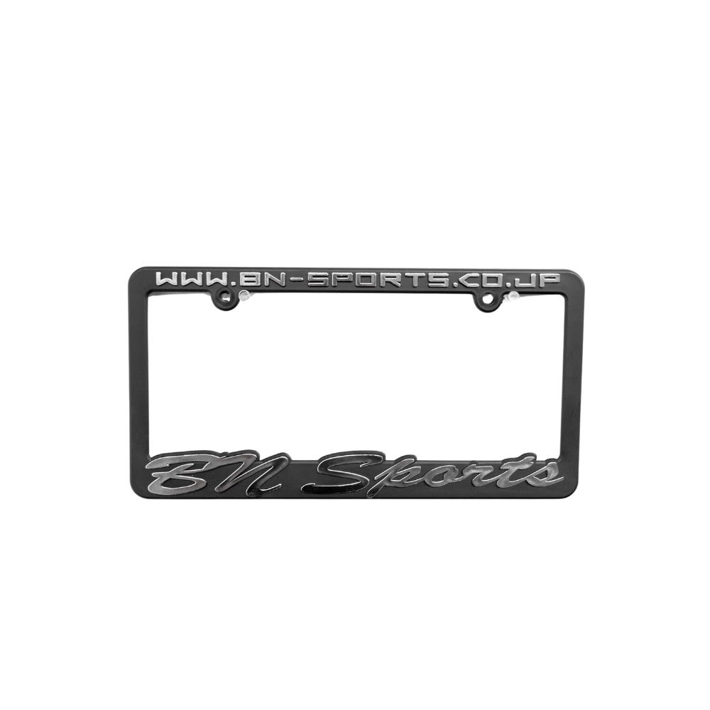 BN Sports Custom License Plate Frame - Chrome